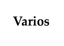 varios